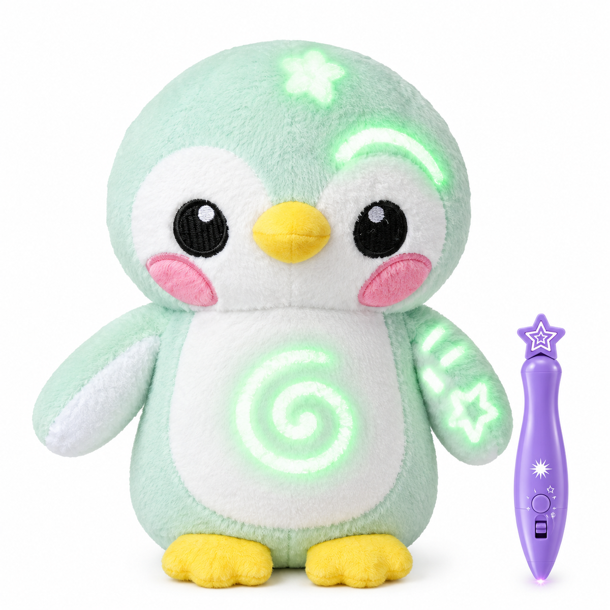 Peluche Luminoso para Dibujar - Verde